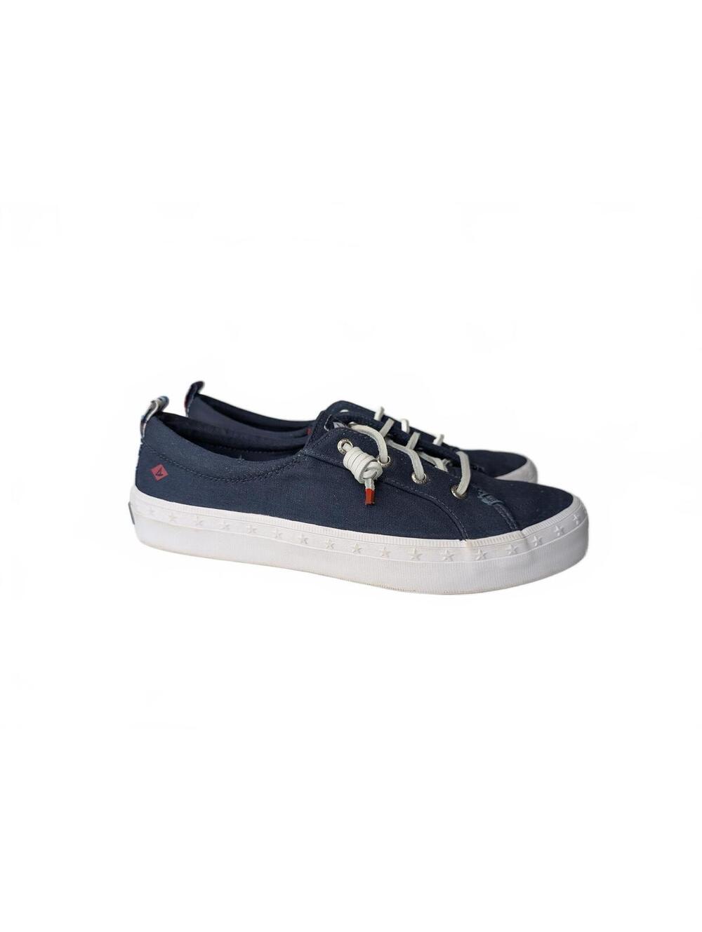 Sperry Women's Crest Vibe Navy‎ Blue Sneakers Size 7.5
